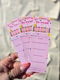 Image 2 of Bookmark | It's a great day to read | Review bookmark | Purple