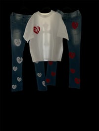 Image 2 of Eli Designer Brand | Rhinestone T-Shirt
