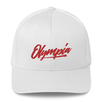 Image 2 of Olympia Text Flexfit Cap