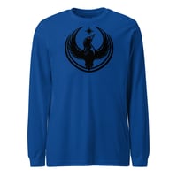 Image 3 of Standard Long Sleeve Tee - Rebel Loon Black