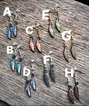 Image 1 of FEATHER EARINGS