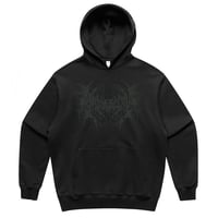 Deathcore Logo Puff Print Hoodie