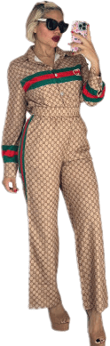 Image 3 of 2 piece Blouse & Bottoms
