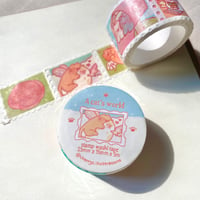 Image 1 of A Cat's World Stamp Washi