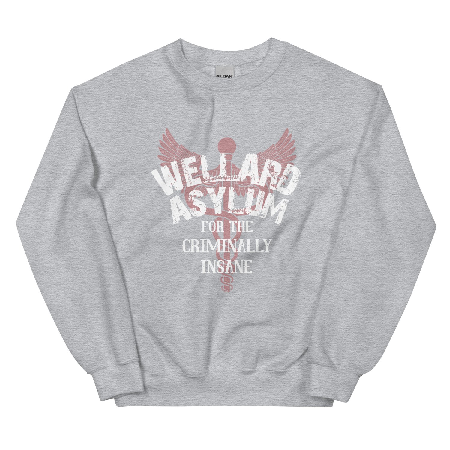 Image of Officially licensed lethal wellard asylum Unisex Sweatshirt