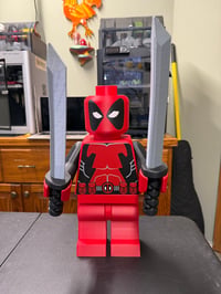Image 1 of 3D Printed 8” Super Heros Mega Brickman 