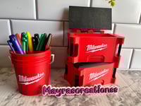 Image 3 of 3D printed Milwaukee inspired business card holder