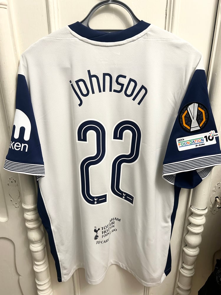 Image of PRE ORDER: Tottenham Hotspur “JOHNSON 22” Vaporknit 2024/25 Home Europa Final Shirt (XL)