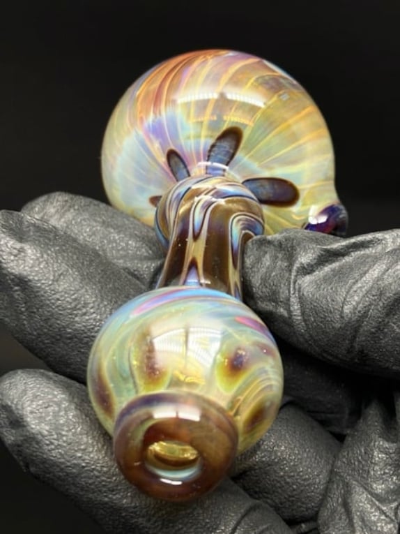 Blue Amber Purple Chrome Top Image 5