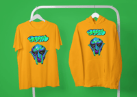 Image 3 of MF DOOM HOODIE YELLOW 