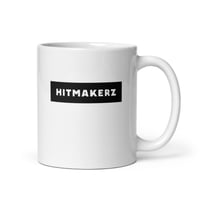 Hitmakerz White glossy mug