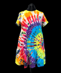Image 1 of Large Rainbow Sprial Dress