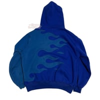 Image 8 of (L-XL Boxy) Nike Hoodie Flameside “DragoLue" 651