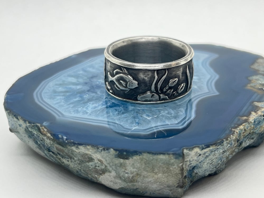 Image of Silver Fishing Ring