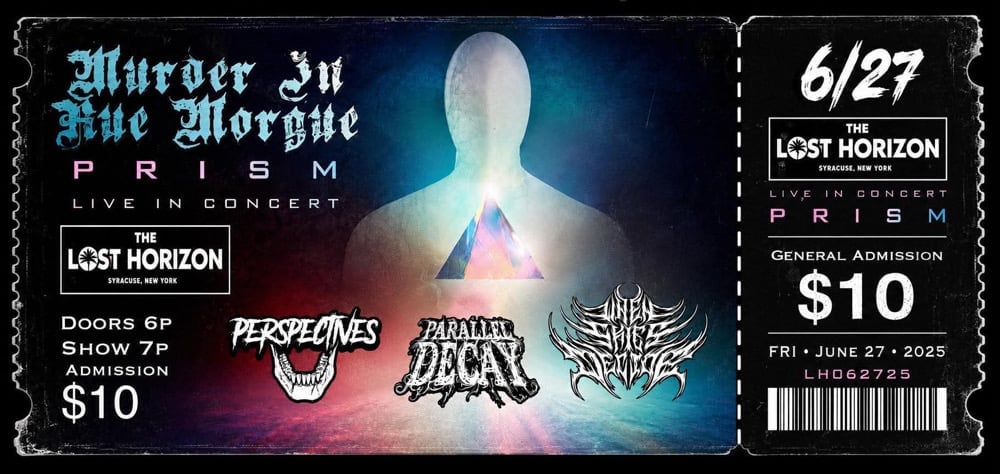 Image of Murder in Rue Morgue Presale Ticket 
