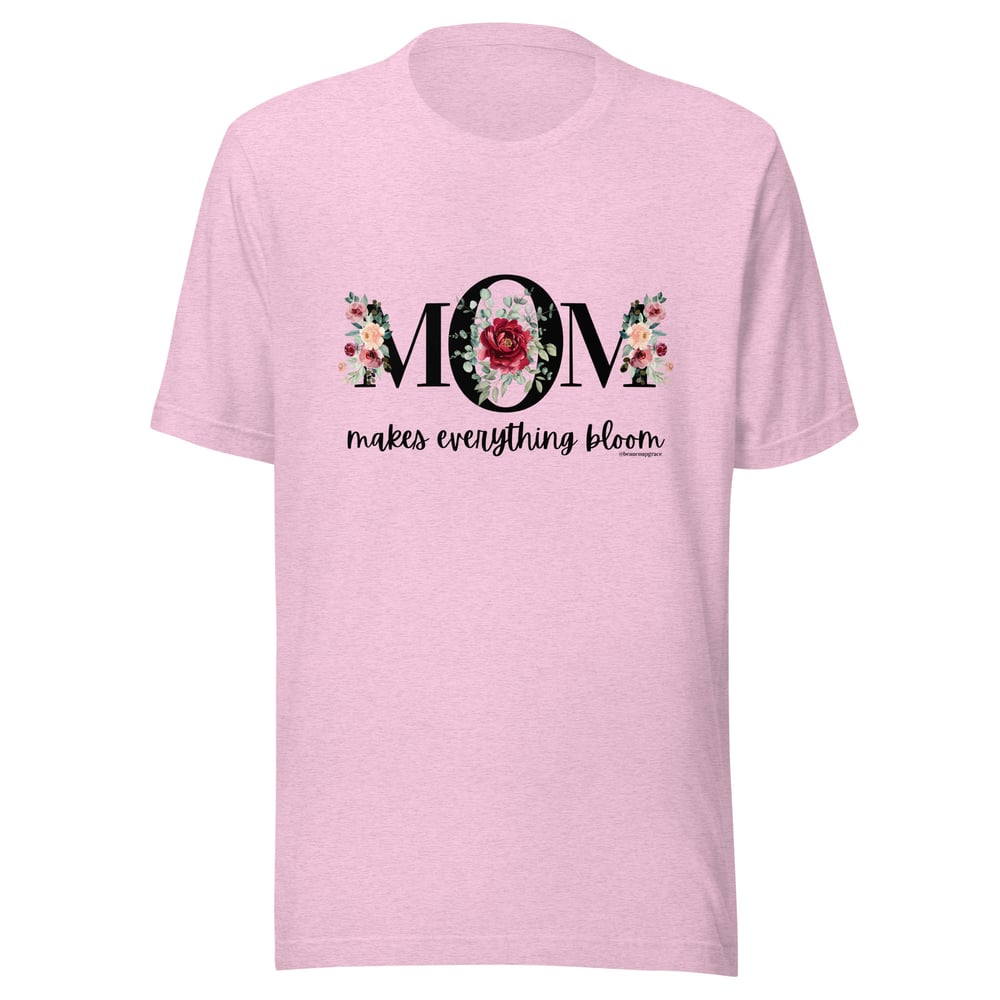 Image of Mom Blooms Unisex t-shirt