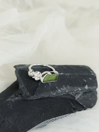 Image 2 of Seaglass and Watercast Ring