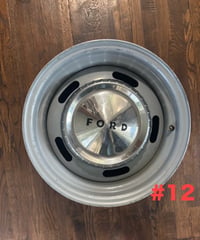 Image 8 of OEM Rally Allied Wheel Type 62 7" Mount Ring Hubcap Adapters - Set of 4