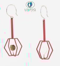 Image 2 of Pink cages with heart and cloud