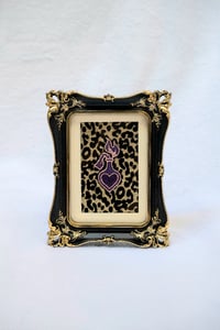Image 2 of Molotovheart with leo glitter background