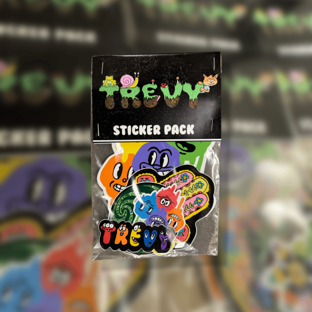 Image of assorted sticker pack 