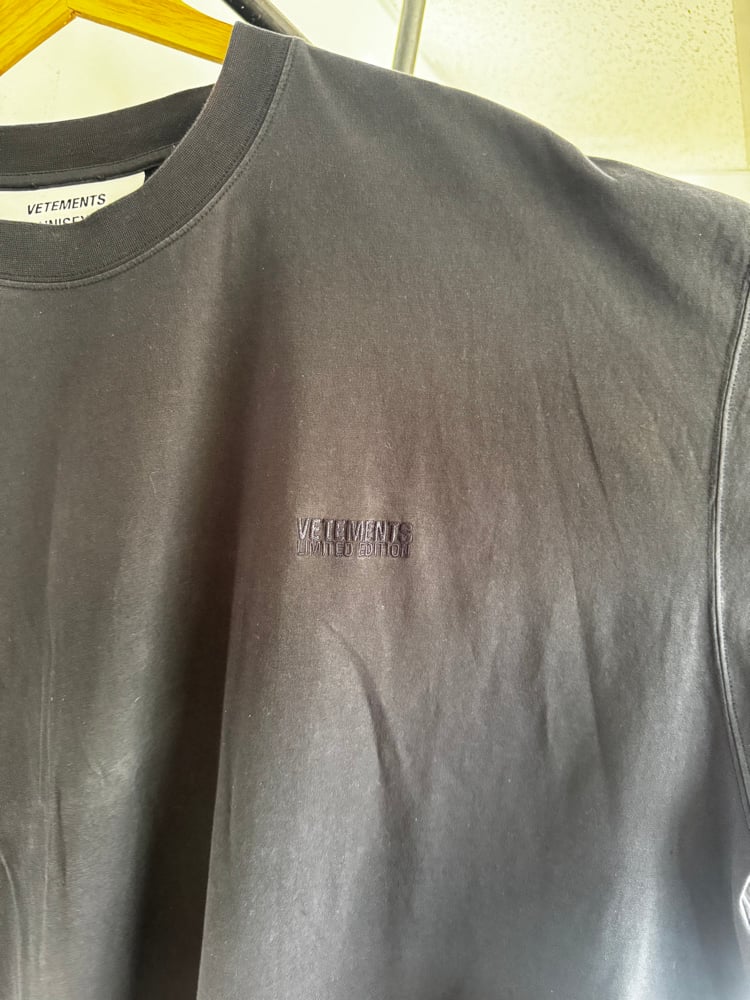 Image of Vetements Limited Inside Out Tee
