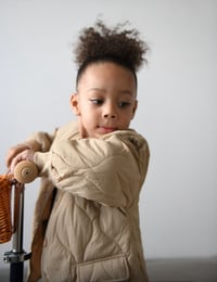 Image 2 of Tiny Human Collective Outwear Set