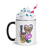 Love Manicurist Worker Mug with Color Inside