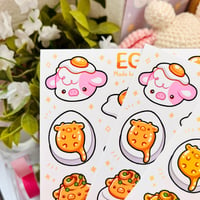 Image 2 of Egg Sticker Sheet 