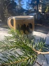 Bear silhouette mug