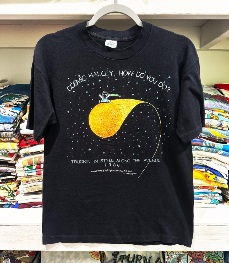 Grateful Dead 1986 Cosmic Charlie (Halley) Lot T-Shirt - Size M