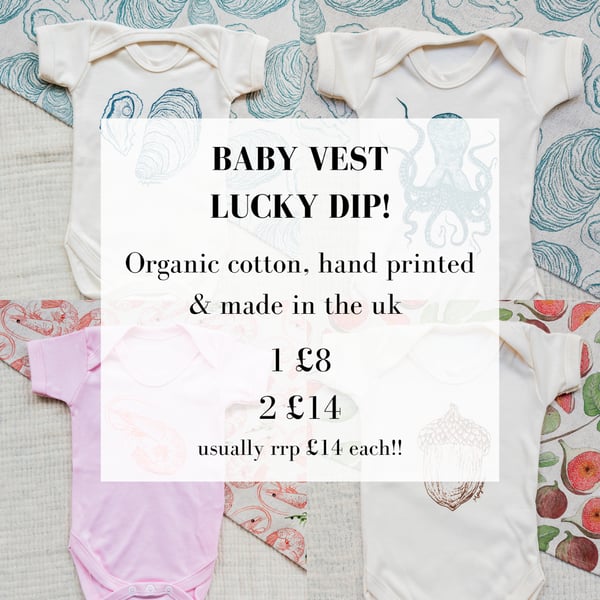 Image of LUCKY DIP Baby vest