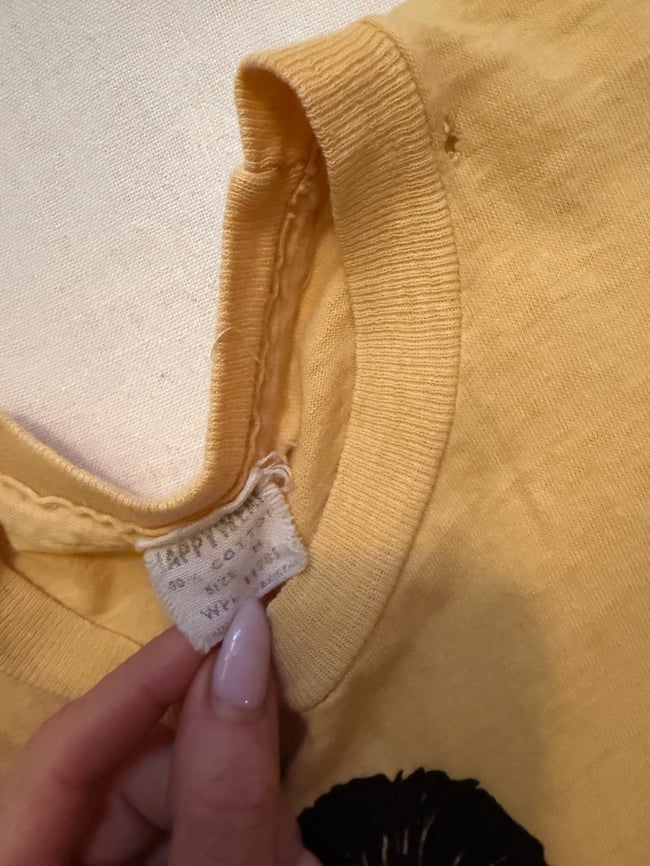 1970s David Bowie Diamond Dogs tour concert t shirt tee vintage