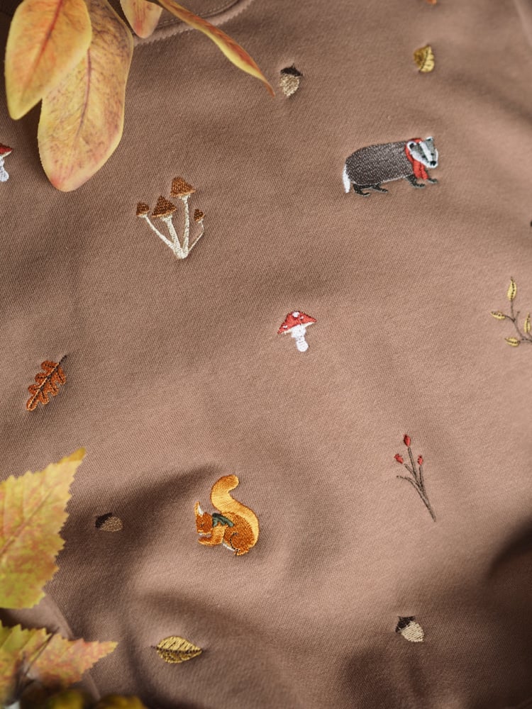 Image of Autumn Sprinkles - Chocolate Sweater