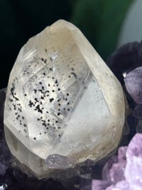 Image 11 of AMETHYST WITH INCLUDED RAINBOW CALCITE -URUGUAY-