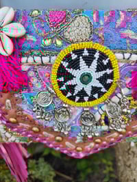 Image 9 of Chilean Bag -Pink fringes 3