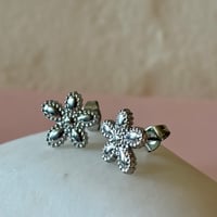 Image 4 of Dotty Flower Studs