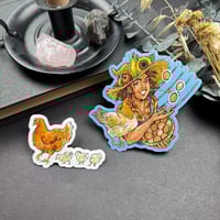 Image 1 of Farmer Witch Sticker Duo