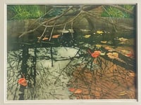 Image 3 of Watercolour on Paper of Creek Reflection