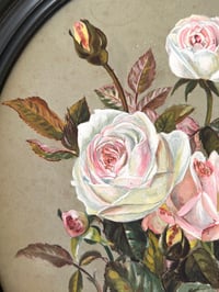 Image 5 of Bouquet de roses - gouache 1890