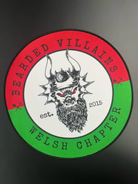 Image 2 of Welsh Chapter Back Patch 