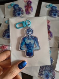 Image 2 of Intruder ( No I'm not a human) Keychain