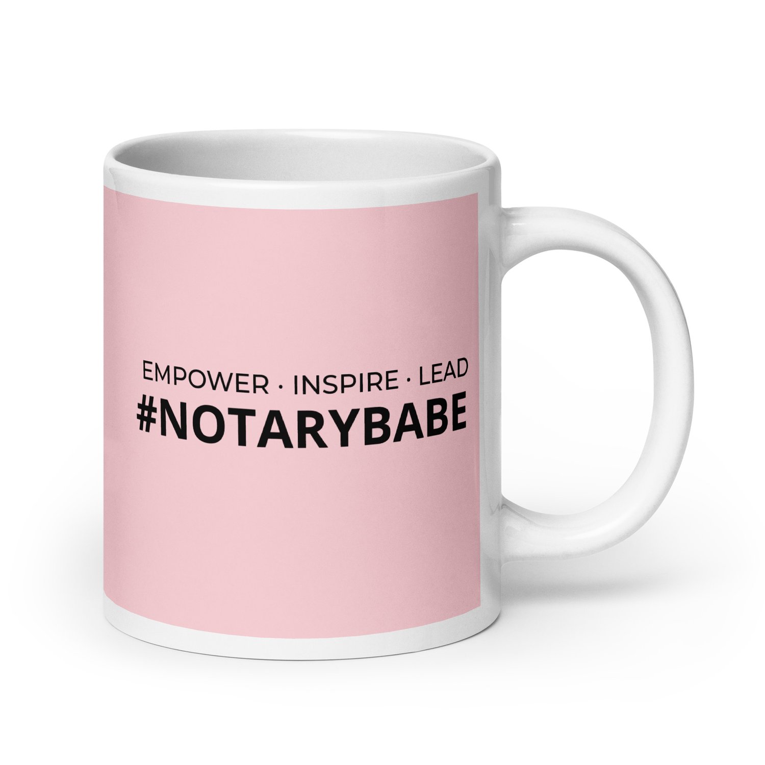 Image of #NOTARYBABE Signature Mug