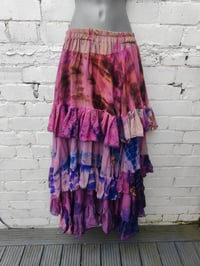 Image 2 of Wanderlust maxi skirt / bandeau Dress Pink sunset