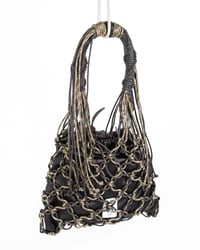 Image 5 of MACRAMÈ BAG - Military Green / Black  