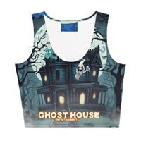 Image 1 of Ghost House AOP Crop Top