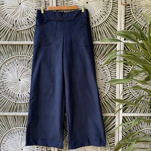 Image of Linea pants - Navy Blue Velveteen Cord