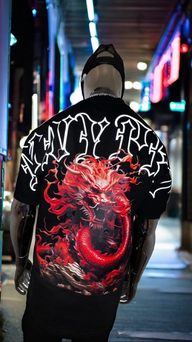 THE “RED DRAGON” TEE // REFLECT 