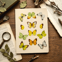 Image 5 of Butterfly Softcover Notebook/Journal 
