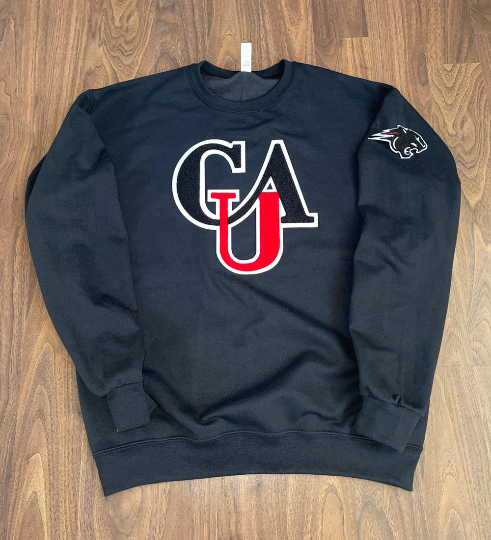 CLARK ATLANTA UNIVERSITY CAU PATCH SWEATSHIRT